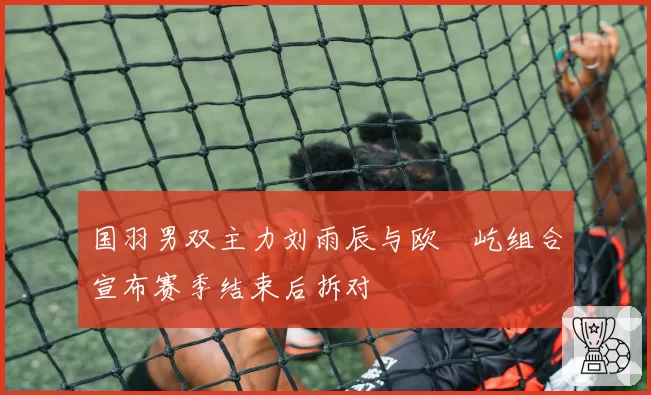 国羽男双主力刘雨辰与欧烜屹组合宣布赛季结束后拆对